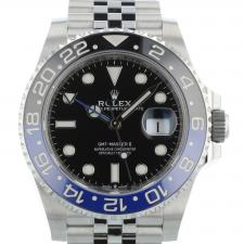 Gents Rolex GMT Master II 126710BLNR Steel case with Black dial