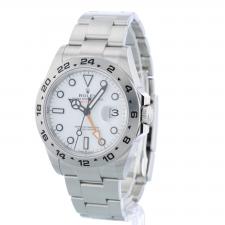 Gents Rolex Explorer II 226570 Stainless Steel case with White dial
