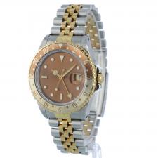 Gents Rolex GMT Master II 16713 18ct Yellow Gold   Stainless Steel case with Brown dial