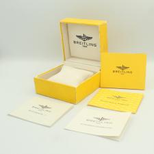 Gents Breitling Chronosextant B55046 Gold Plated   Stainless Steel case with Black dial