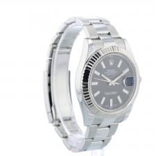 Gents Rolex DateJust II 116334 Steel case with Black dial