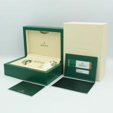 Ladies Rolex DateJust 31 178273 18ct Yellow Gold Stainless Steel case with Gilt Diamond dial