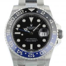 Gents Rolex GMT Master II 116710BLNR Steel case with Black dial