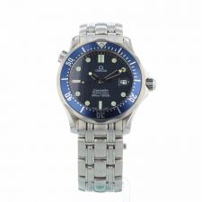 Gents Omega Seamaster 2561.80.00 Steel case with Blue Wave dial