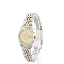 Ladies Rolex DateJust 69173 18ct Yellow Gold   Stainless Steel case with Gilt dial