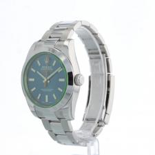Gents Rolex Milgauss 116400GV Steel case with Blue dial