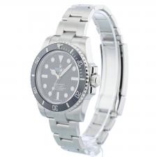 Gents Rolex Submariner Non Date 114060 Steel case with Black dial