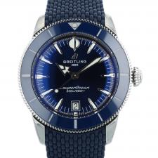 Gents Breitling Super Heritage 42 AB3111 Steel case with Blue dial