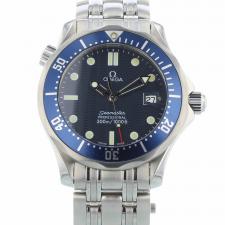 Gents Omega Seamaster 2561.80.00 Steel case with Blue Wave dial