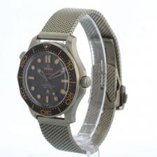 Gents Omega Seamaster 21090422001001 Titanium case with Black dial