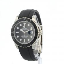 Gents Rolex Yacht-Master 42 226659 18ct White Gold case with Black dial