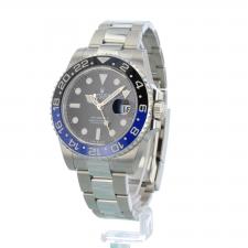 Gents Rolex GMT Master II 126710BLNR Steel case with Black dial