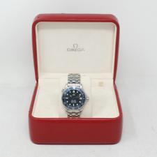 Gents Omega Seamaster 300 2551.80.00 Steel case with Blue Wave dial