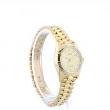 Ladies Rolex Lady-Datejust 26 69178 18ct Yellow Gold case with Gilt and Diamond Jubilee dial