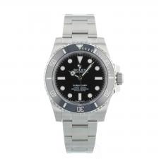 Gents Rolex Submariner Non Date 114060 Steel case with Black dial