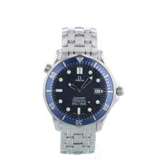 Gents Omega Seamaster 25318000 Steel case with Blue Wave dial