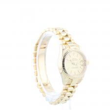Ladies Rolex Datejust 79178 18 CT case with Gilt dial