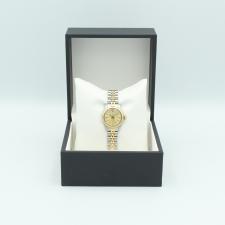 Ladies Rolex Oyster Perpetual 6719 18ct Yellow Gold Stainless Steel case with Gilt dial