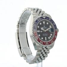 Gents Rolex GMT Master II 126710BLRO Steel case with Black dial