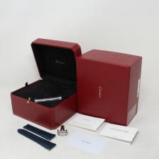 Gents Cartier Santos WSSA0030 Steel case with Blue dial
