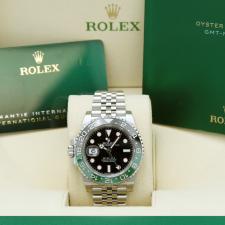 Gents Rolex GMT Master II 126720VTNR Stainless Steel case with Black dial