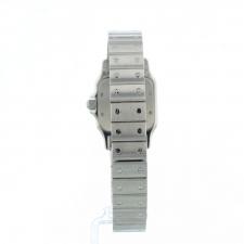 Ladies Cartier Santos 1565 Steel case with White dial