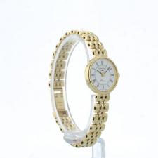 Ladies Longines Presence   9ct Yellow Gold  case with White dial