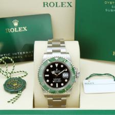 Gents Rolex Submariner Date 126610LV Steel case with Black dial