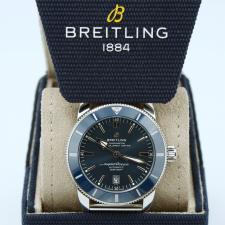 Gents Breitling SuperOcean Heritage 46 AB2020 Steel case with Blue dial