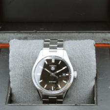 Gents Tag Heuer Carrera WV211B-1 Steel case with Black dial