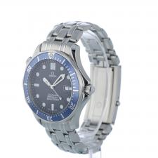 Gents Omega Seamaster 300 25418000 Steel case with Blue Wave dial