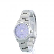 Gents Rolex Oyster Perpetual 31 277200 Stainless Steel case with Lilac dial