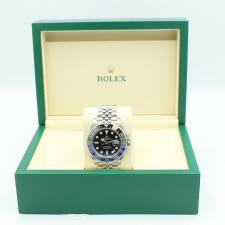 Gents Rolex GMT Master II 126710BLNR Stainless Steel case with Black dial