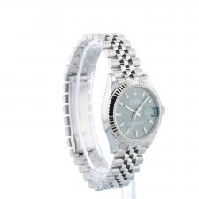 Ladies Rolex DateJust 31 278274 Steel case with Mint Green dial