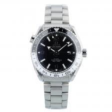 Gents Omega Seamaster GMT 21530442201001 Steel case with Black dial