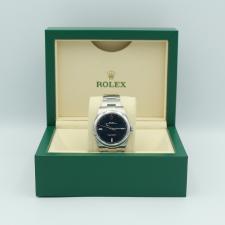Gents Rolex Oyster Perpetual 39 114300 Steel case with Blue dial