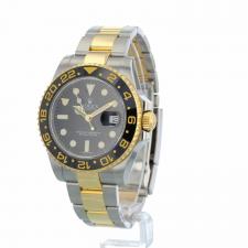 Gents Rolex GMT Master II 116713LN 18ct Yellow Gold   Stainless Steel case with Black dial