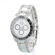 Gents Rolex Daytona 126500LN Steel case with White dial