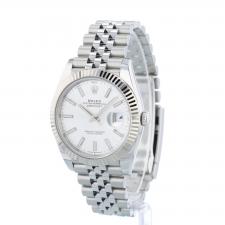 Gents Rolex Datejust 41 126334 Stainless Steel case with Silver dial