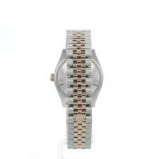 Ladies Rolex Datejust 31 278381RBR 18ct Rose Gold   Stainless Steel case with Chocolate Diamond Set dial