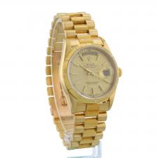 Gents Rolex Day Date 18248 18ct Yellow Gold case with Gilt dial