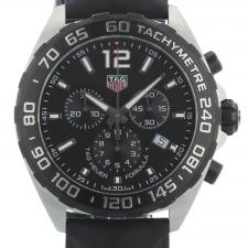 Gents Tag Heuer F1 Chrono CAZ1010 Steel case with Black dial
