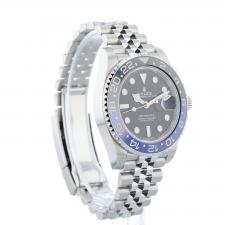 Gents Rolex GMT Master II 126710BLNR Stainless Steel case with Black dial