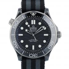 Gents Omega Seamaster 300 210.92.44.20.01.002 Ceramic case with Black dial