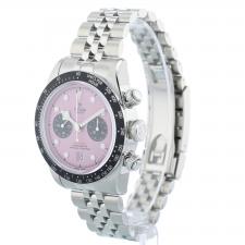 Gents Tudor Black Bay 79360N Stainless Steel case with Pink dial
