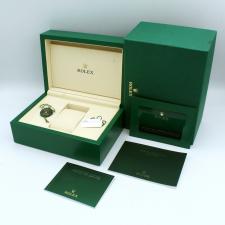 Gents Rolex DateJust 36 126234 Stainless Steel case with Mint Green dial