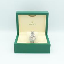Ladies Rolex DateJust 28 279174 Stainless Steel case with Silver dial