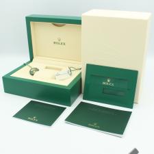 Gents Rolex Oyster Perpetual 41 124300 Steel case with Yellow dial