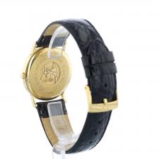 Gents Omega DeVille 7320.14.12 9 CT case with Gilt dial