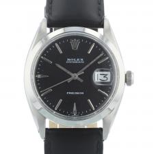 Gents Rolex OysterDate  Steel case with Black dial